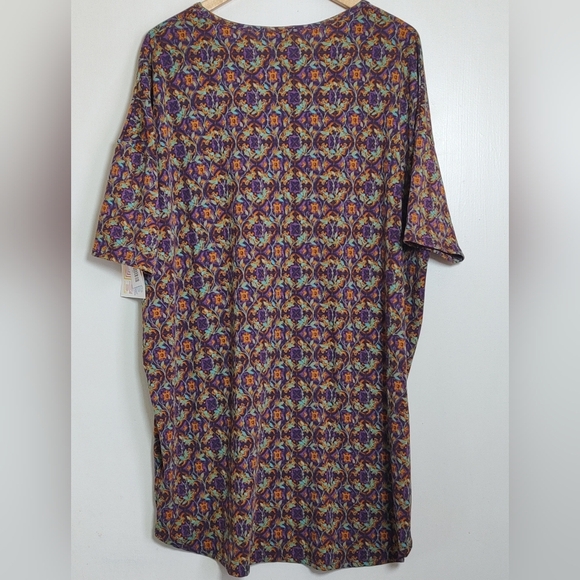 Lularoe Irma Colorful Patterned Women's Top - Picture 6 of 6